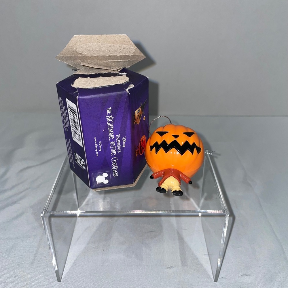 Hallmark Mystery Disney Nightmare Before Christmas Pumpkin King Ornament Rare
